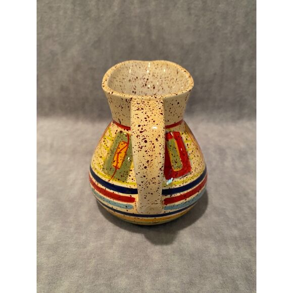 2004 Pfaltzgraff Sedona Creamer Stoneware Hand Painted 12 oz. Southwest NEW‎ - Picture 3 of 6